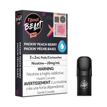 Flavour Beast Packin Peach Berry Pod Pack 20mg